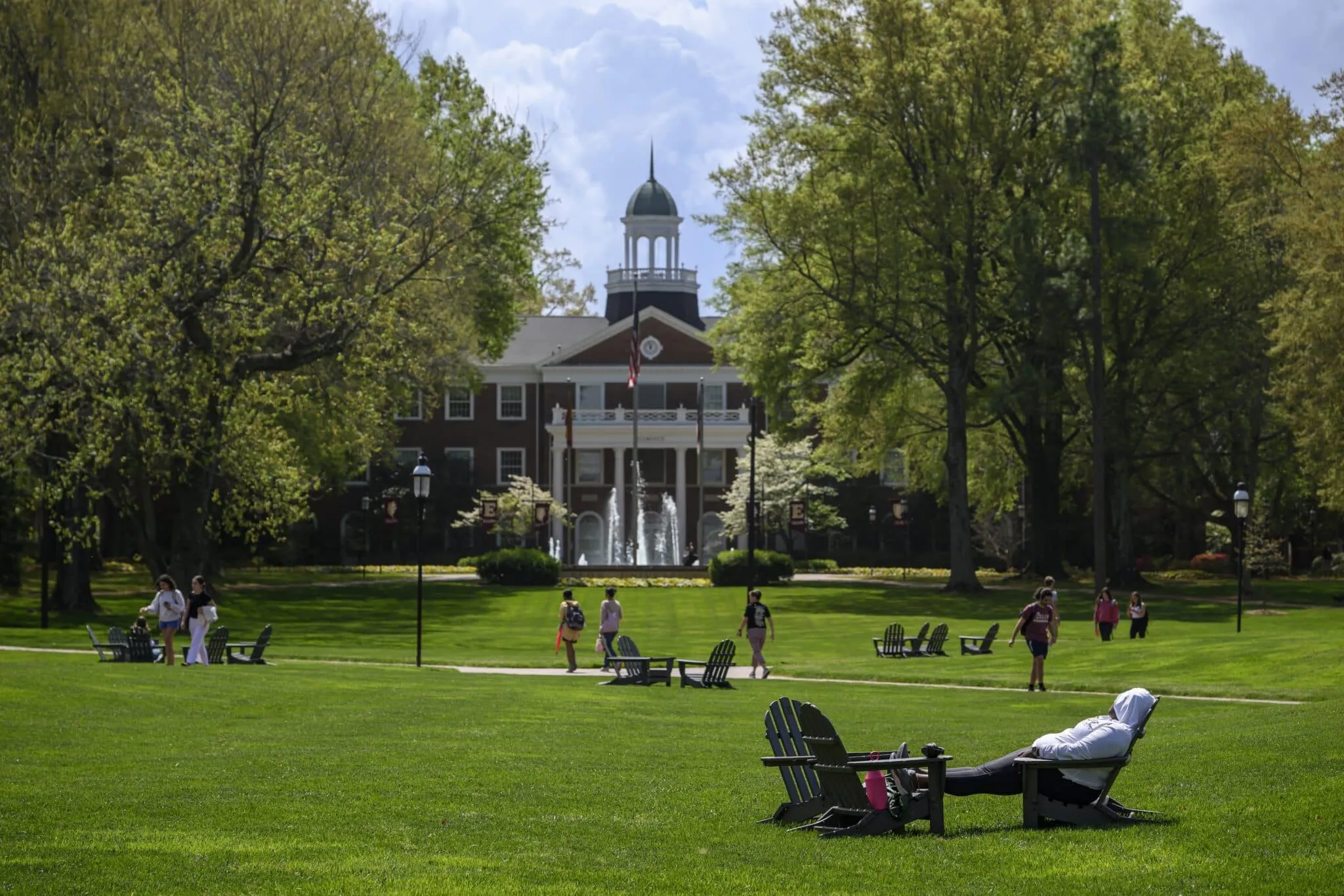 Campus Life and Scenery, April 3, 2024.