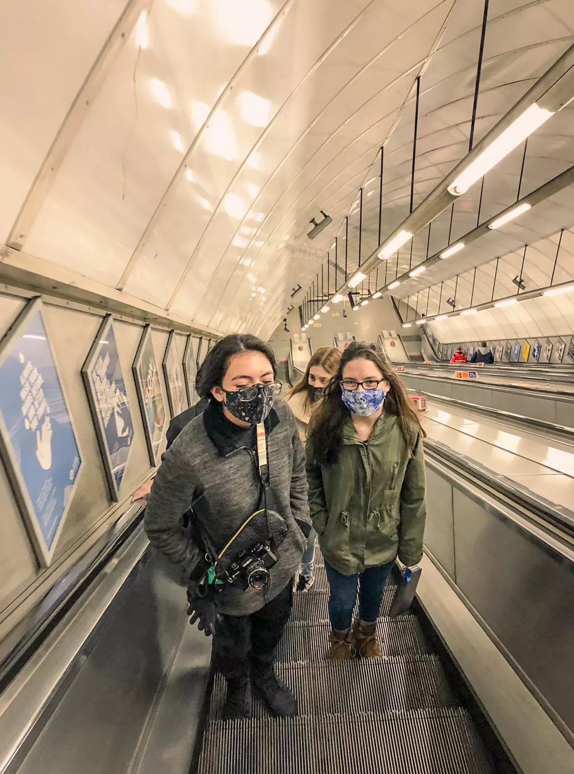 Verto Students on the Tube