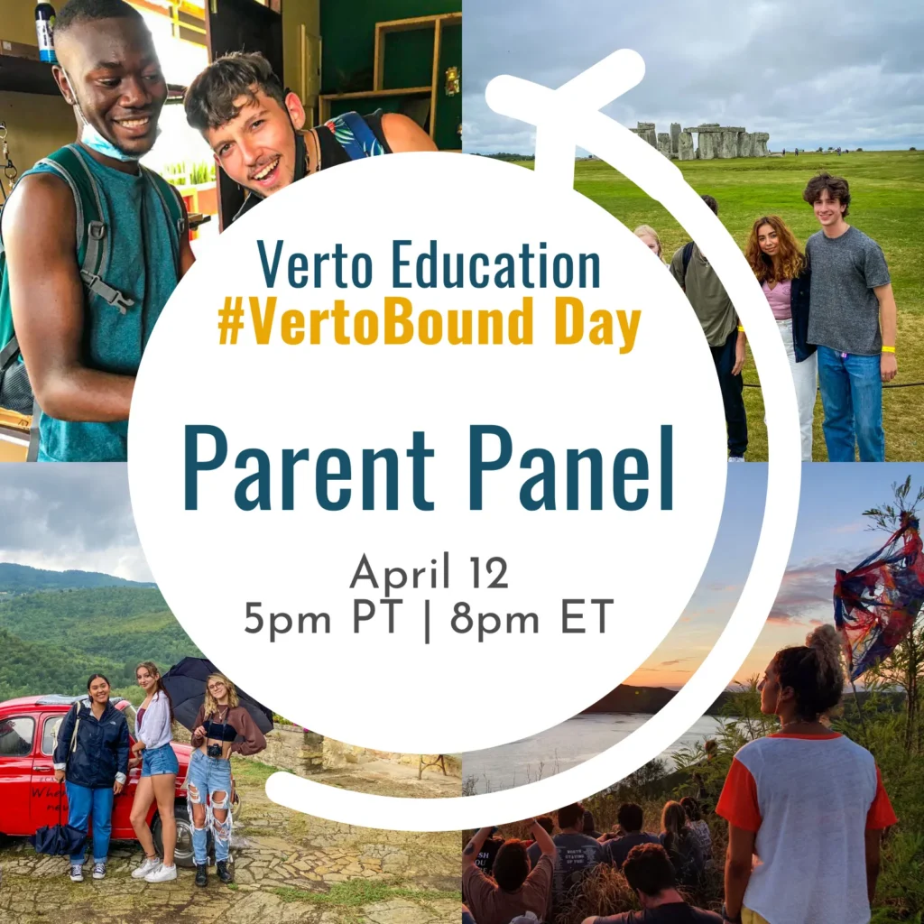 Verto Education #VertoBound Day Parent Panel – April 12, 5PM PT | 8PM ET