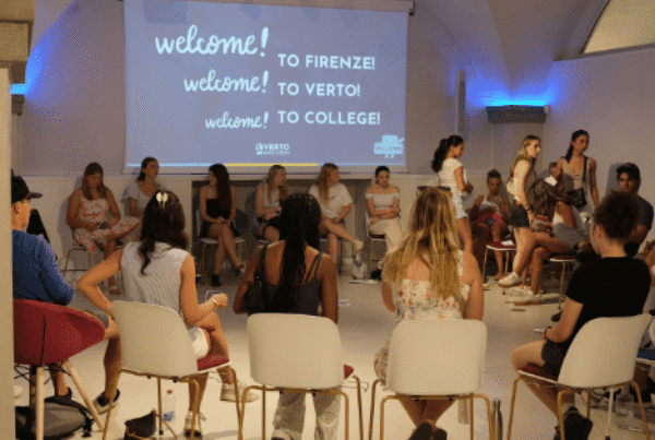 Orientation in Florence during Discovery Week.