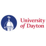 University of Dayton logo. In partnership with Verto and Academic Provider, college students travel abroad during their first year.