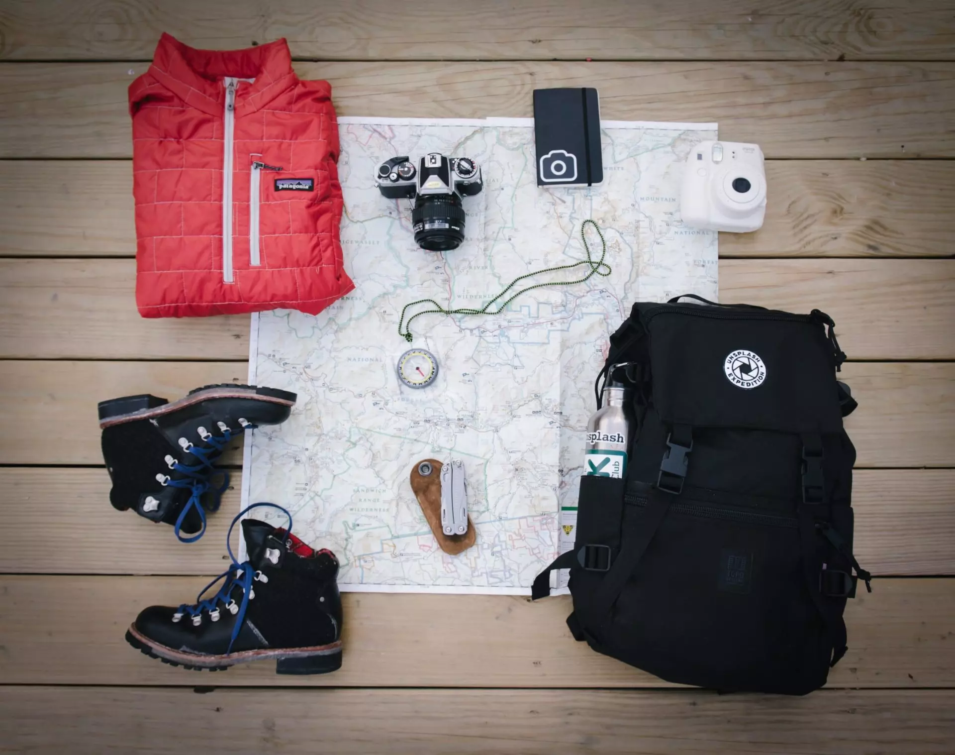 Sustainable packing gear