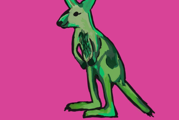 kangaroo art