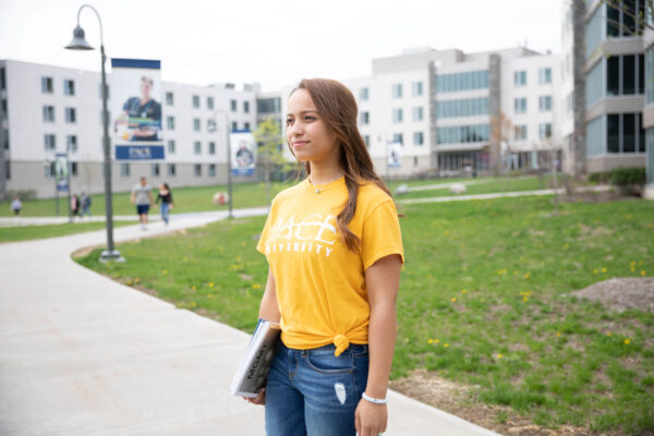 Photo: Pace University student