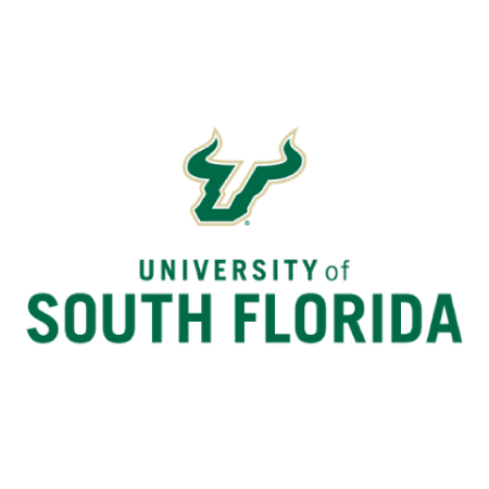 University of South Florida logo. In partnership with Verto and Academic Provider, college students travel abroad during their first year.